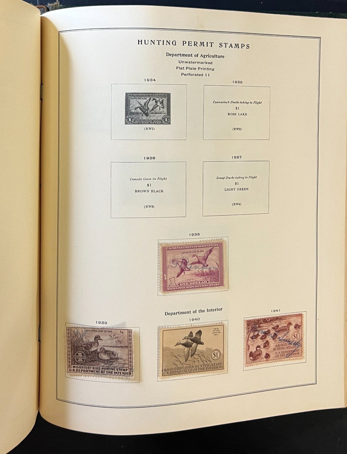 United States Stamp Collection Nearly Complete Scott Album 1845-1964 ZAYIX