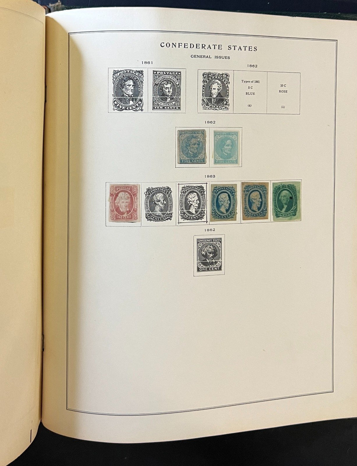United States Stamp Collection Nearly Complete Scott Album 1845-1964 ZAYIX