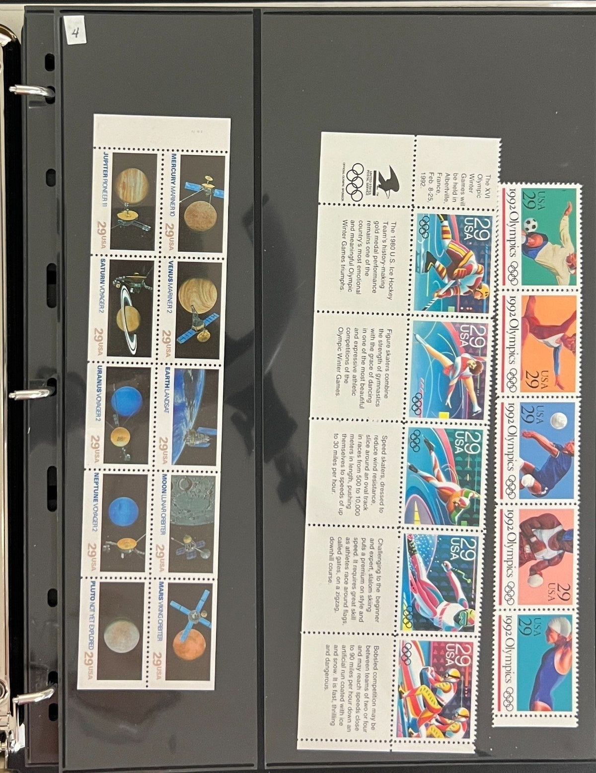 United States Strips, Plate Blocks, & Panes Stamp Collection Album MNH ZAYIX