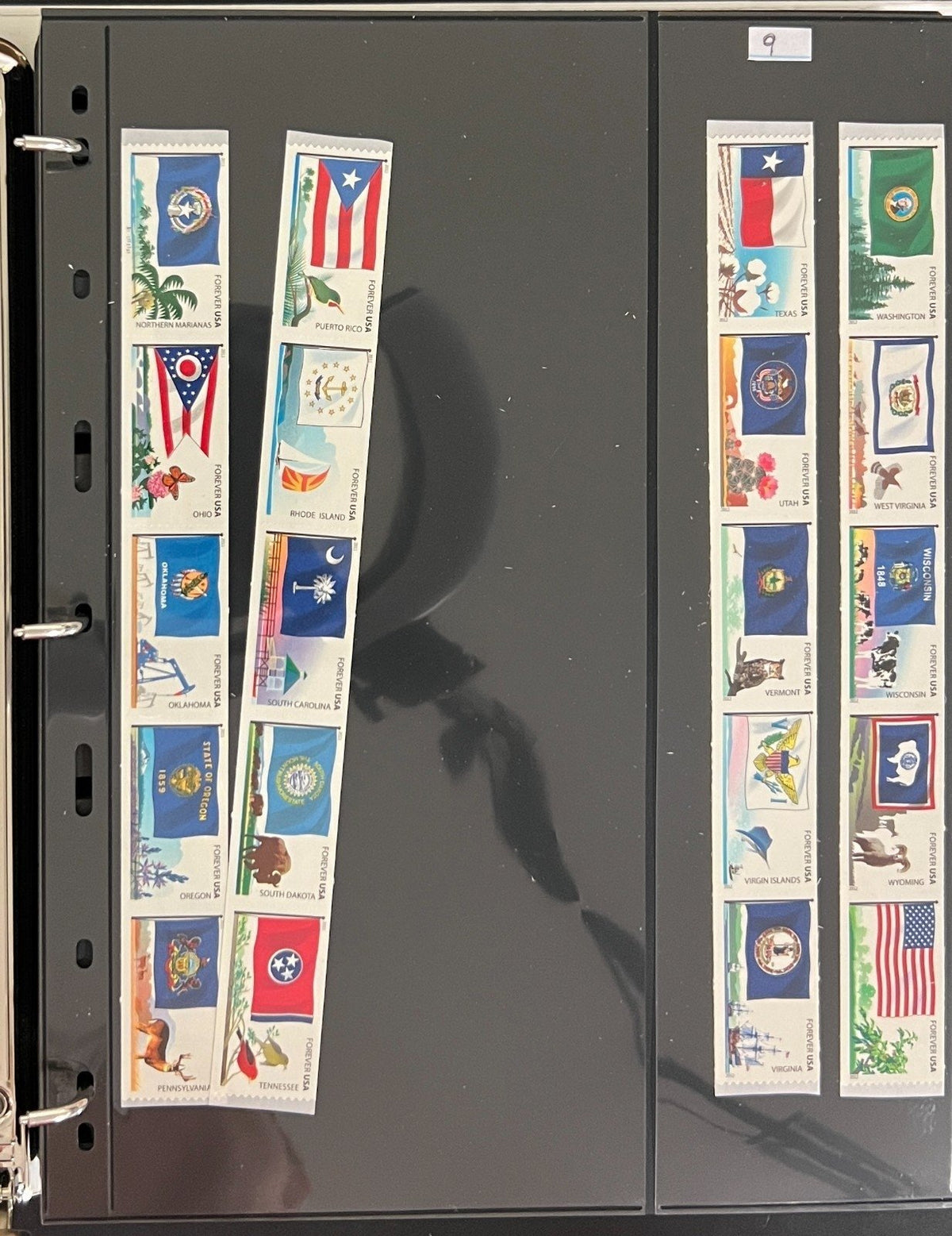 United States Strips, Plate Blocks, & Panes Stamp Collection Album MNH ZAYIX