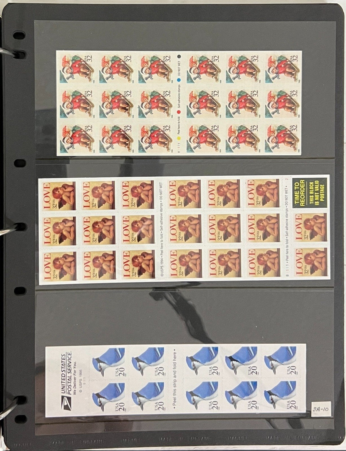 United States Strips, Plate Blocks, & Panes Stamp Collection Album MNH ZAYIX