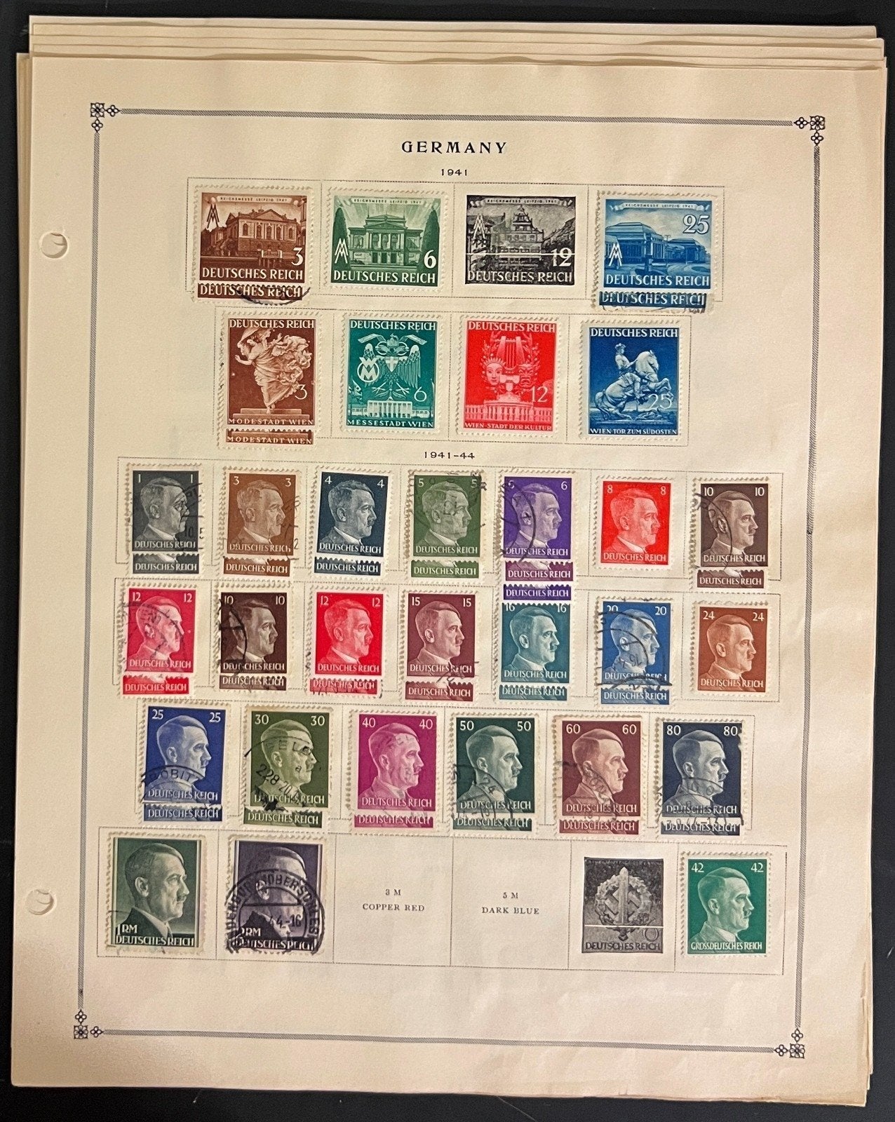 Germany, DDR, & German States Stamp Collection Album Pages Mint & Used ZAYIX