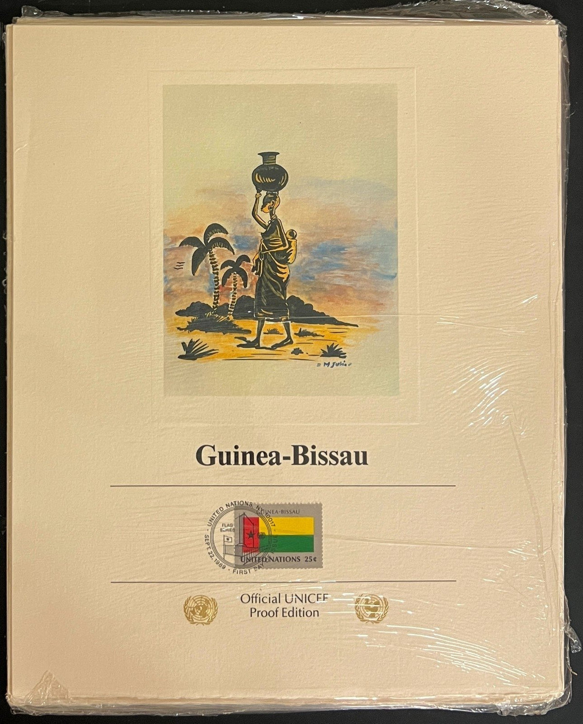 United Nations Official UNICEF Proof Edition Flags Of Nations Collection ZAYIX
