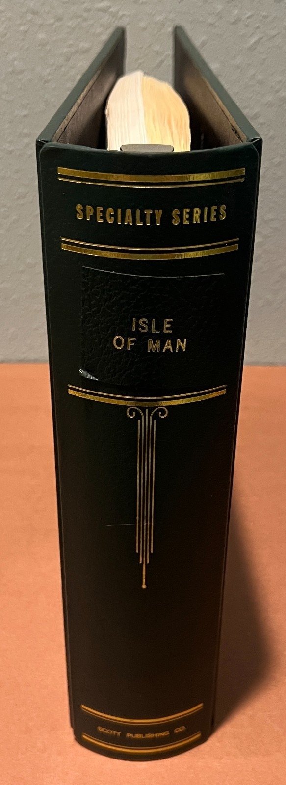 Isle Of Man Stamp Album Scott Specialty Binder Steiner Pages 1987-2005 ZAYIX