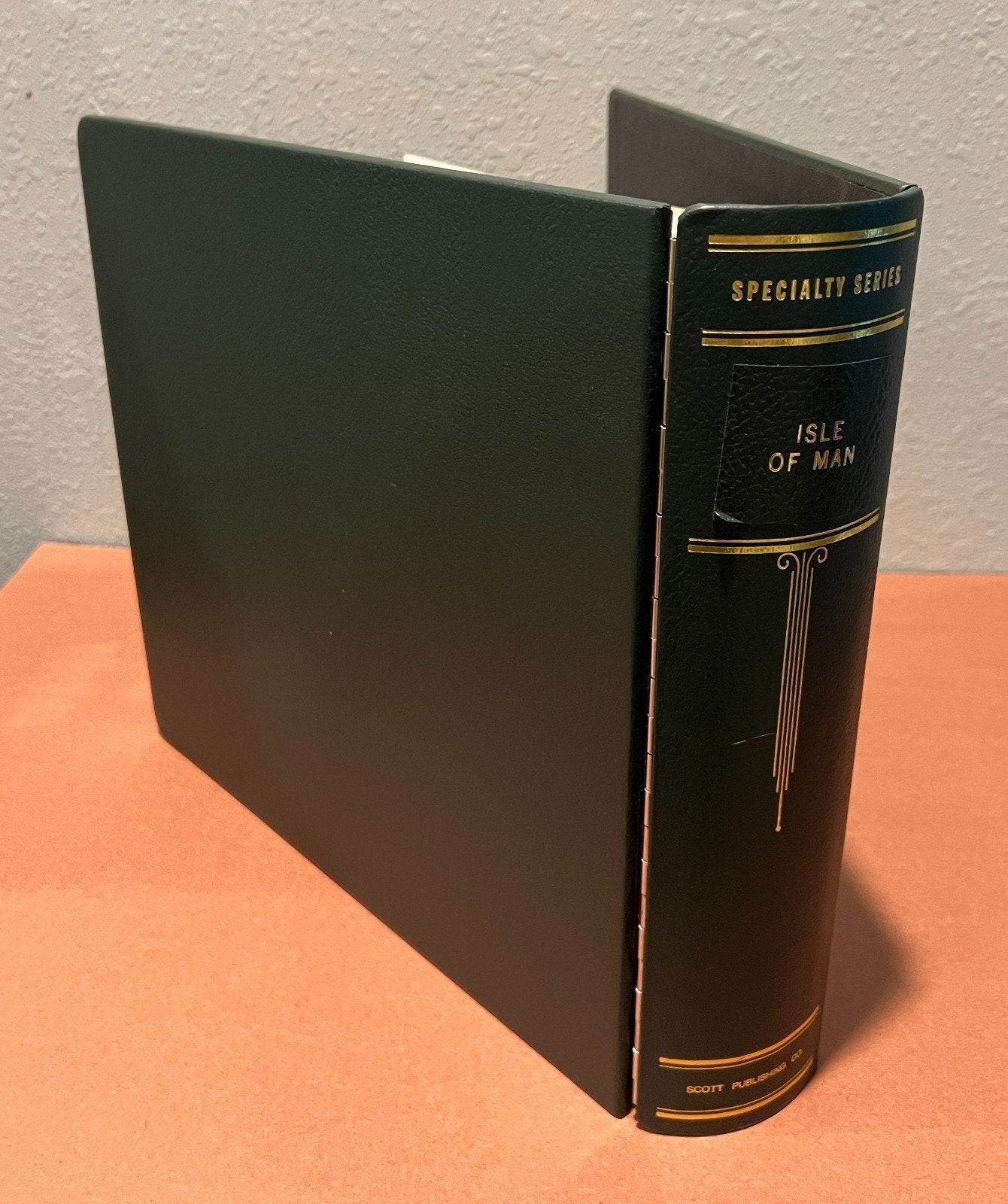 Isle Of Man Stamp Album Scott Specialty Binder Steiner Pages 1987-2005 ZAYIX