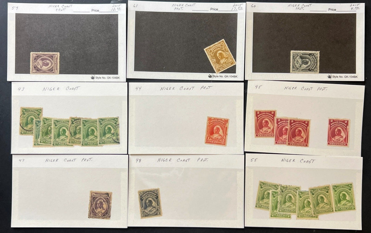 Africa Countries Stamp Collection On Thousands of Dealer Cards Mint & Used ZAYIX