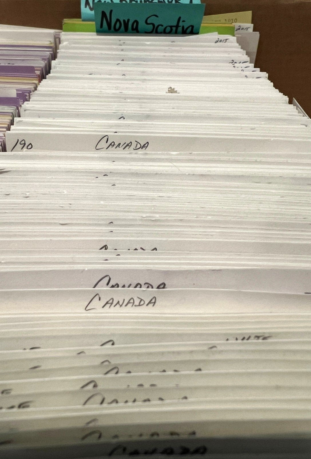 Canada Stamp Collection On Thousands of Dealer Cards Mint & Used ZAYIX