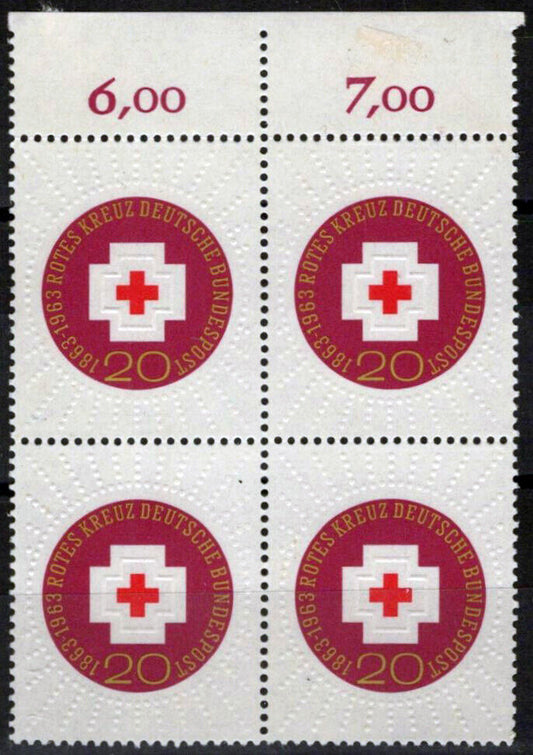 ZAYIX Germany 865 MNH Block Intl. Red Cross Medical 051023S01