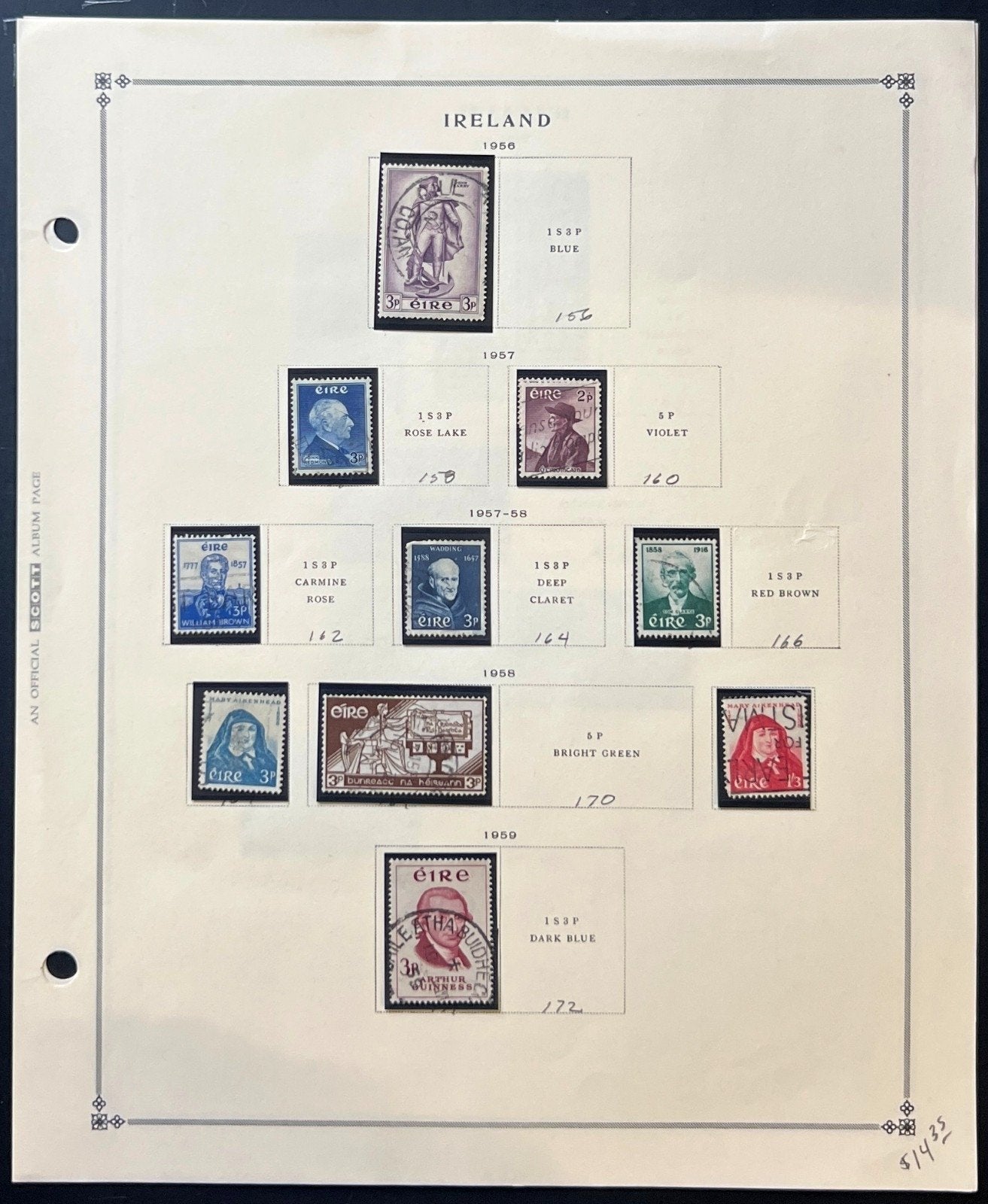 Italy Stamp Collection Album Pages Mint & Used 1945-1949 ZAYIX