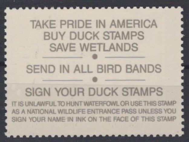 US 1990 Migratory Bird Hunting Conservation $12.50 Duck Stamp RW57 XF MNH ZAYIX