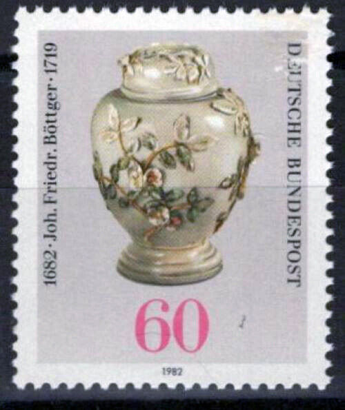 ZAYIX Germany 1366 MNH Johann Friedrich Bottger Dresden China 051023S08M