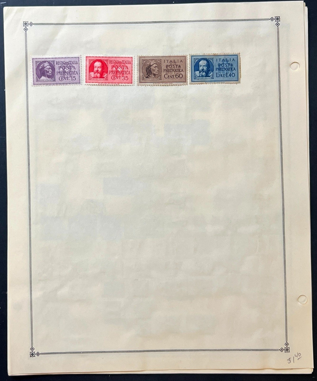 Italy Stamp Collection Album Pages Used 1969-1986 ZAYIX
