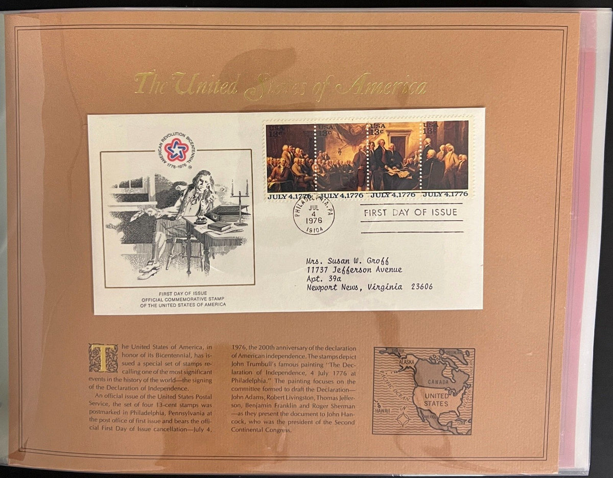 American Revolution FDC Collection 85 Covers 1976 ZAYIX