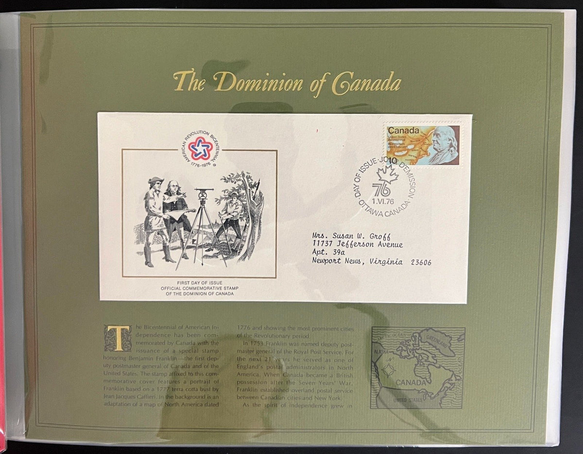 American Revolution FDC Collection 85 Covers 1976 ZAYIX
