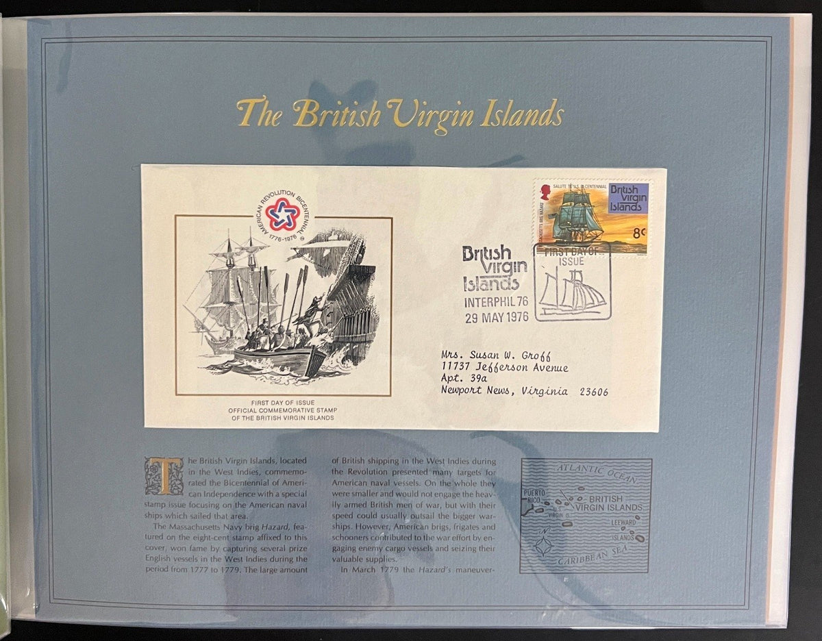 American Revolution FDC Collection 85 Covers 1976 ZAYIX