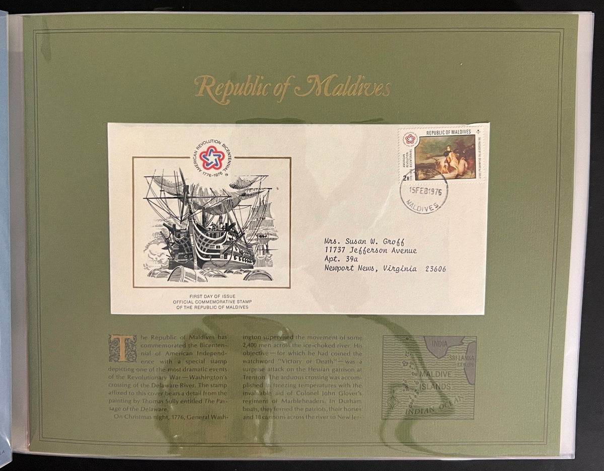 American Revolution FDC Collection 85 Covers 1976 ZAYIX