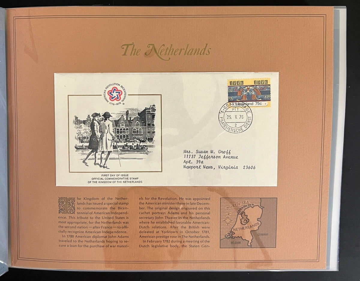American Revolution FDC Collection 85 Covers 1976 ZAYIX