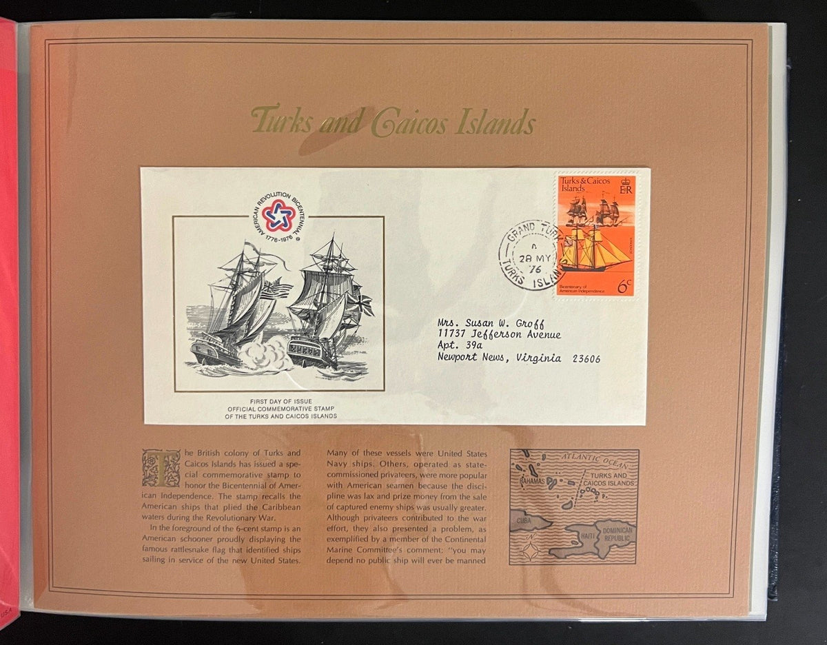 American Revolution FDC Collection 85 Covers 1976 ZAYIX