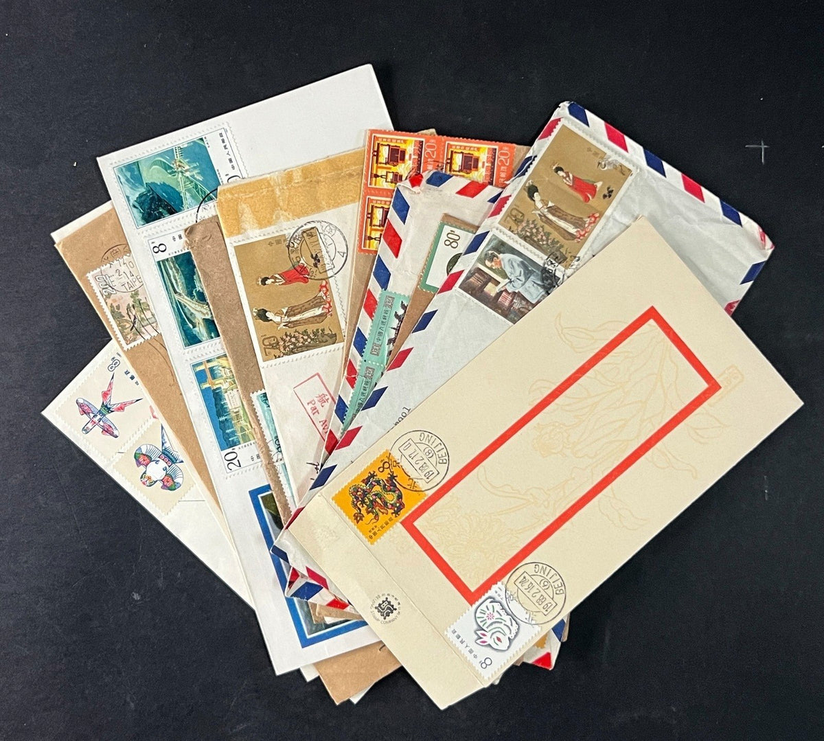 China PRC & Taiwan Cover Collection 31 FDC & Airmail Covers ZAYIX
