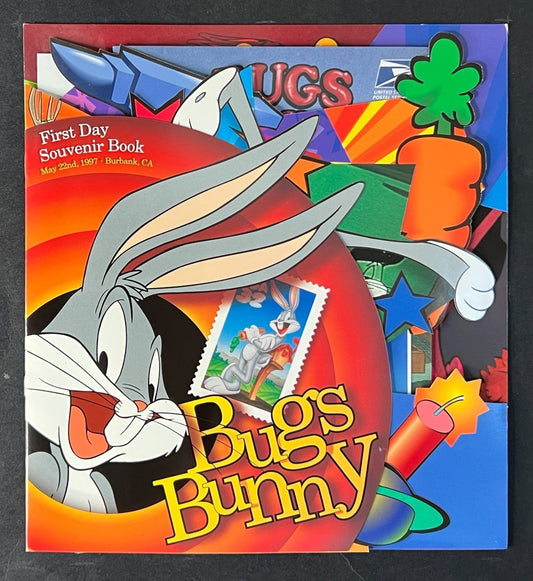 Bugs Bunny First Day Souvenir Book Collection Mint Sheet & USPS Comic 1997 ZAYIX