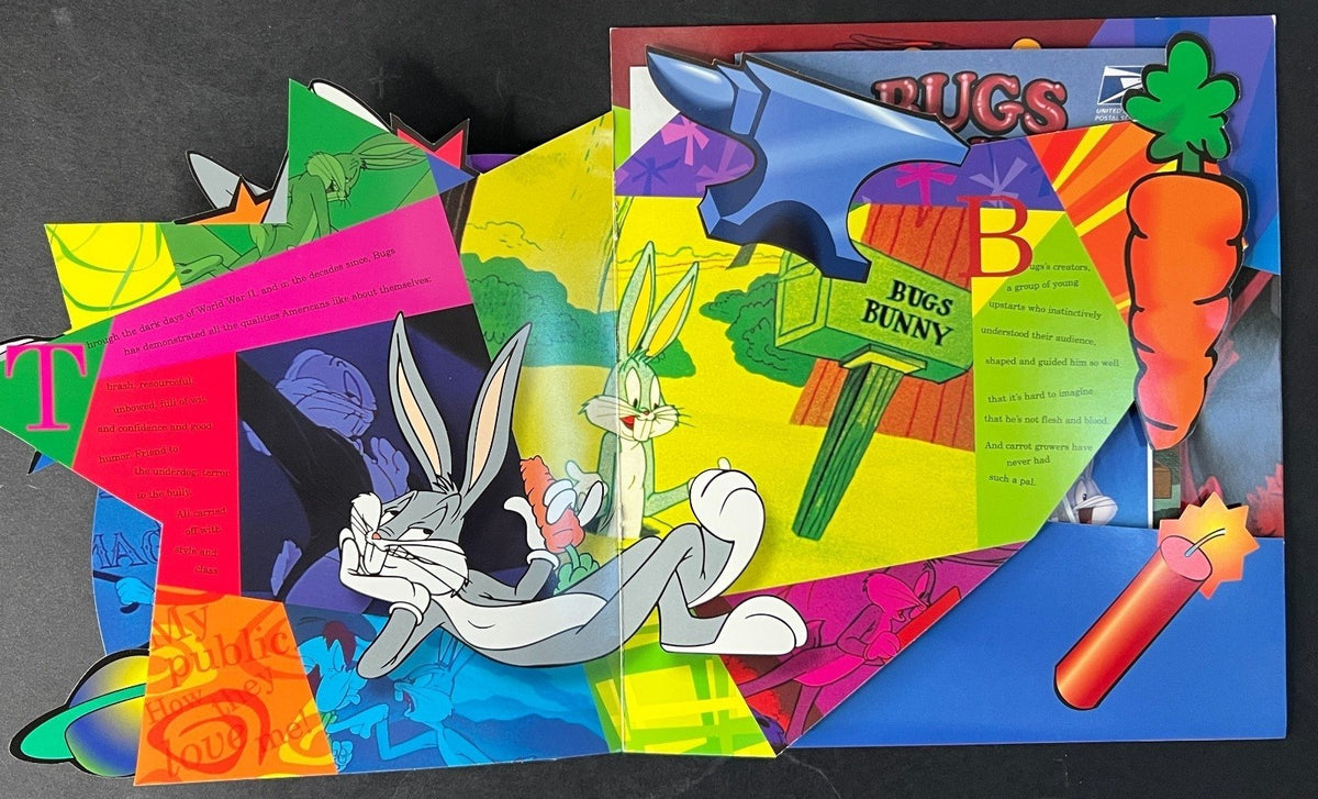 Bugs Bunny First Day Souvenir Book Collection Mint Sheet & USPS Comic 1997 ZAYIX