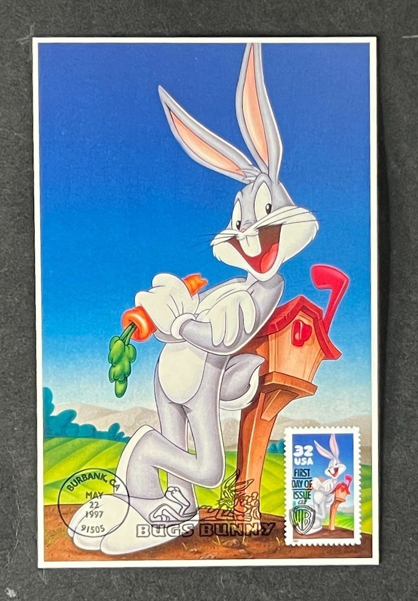 Bugs Bunny First Day Souvenir Book Collection Mint Sheet & USPS Comic 1997 ZAYIX