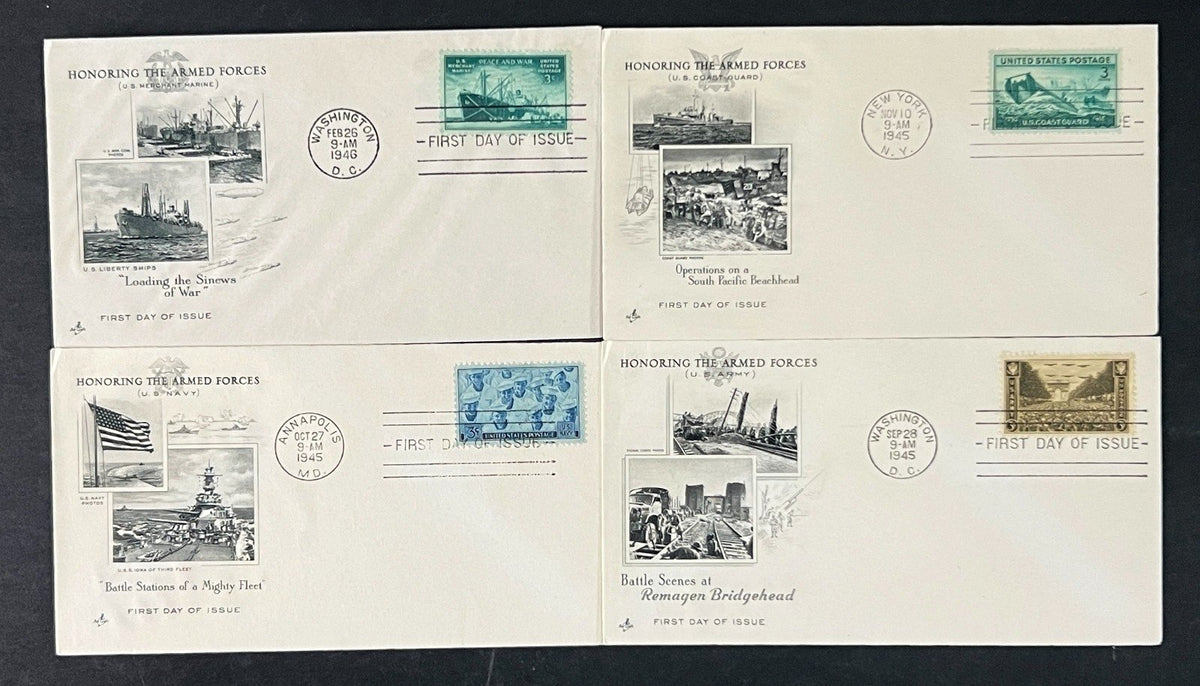 United States Art Craft FDC Cover Collection 45 FDC Covers 1944-1949 ZAYIX