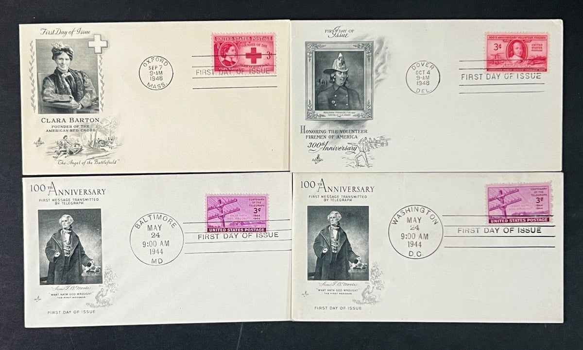 United States Art Craft FDC Cover Collection 45 FDC Covers 1944-1949 ZAYIX