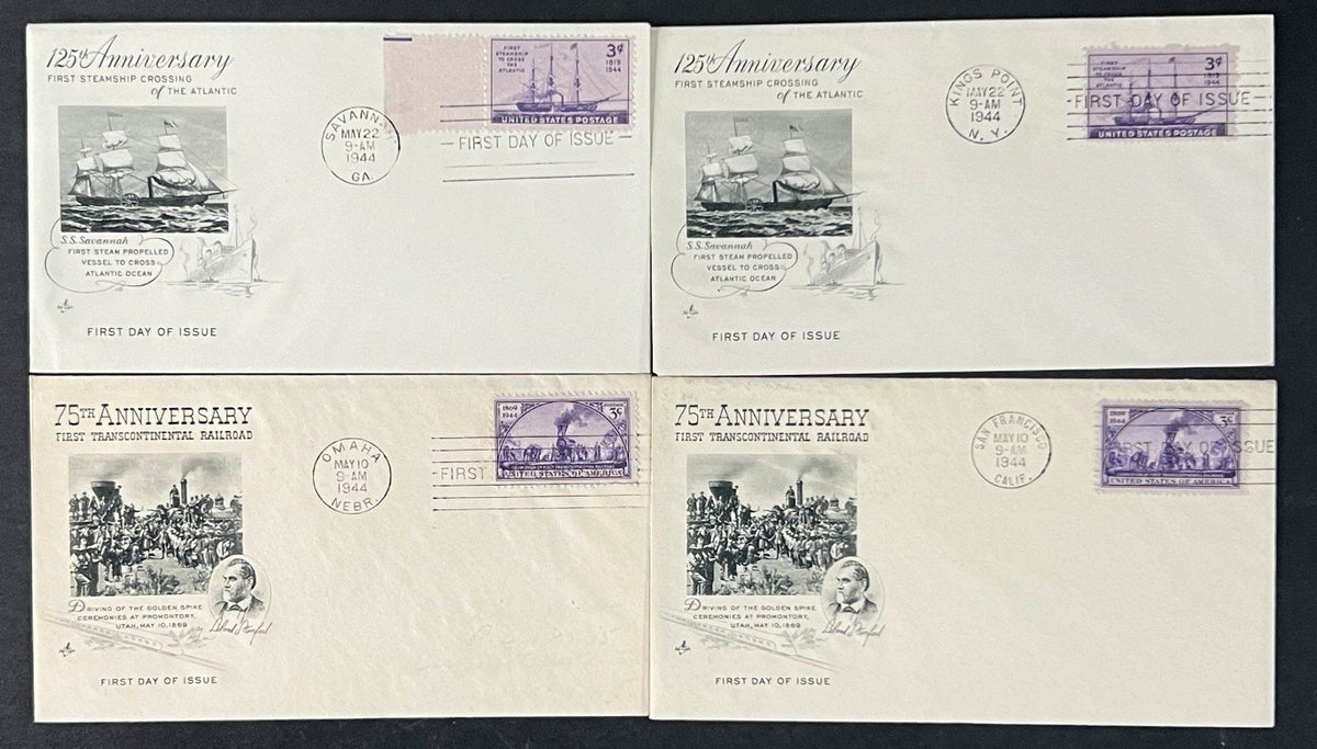 United States Art Craft FDC Cover Collection 45 FDC Covers 1944-1949 ZAYIX