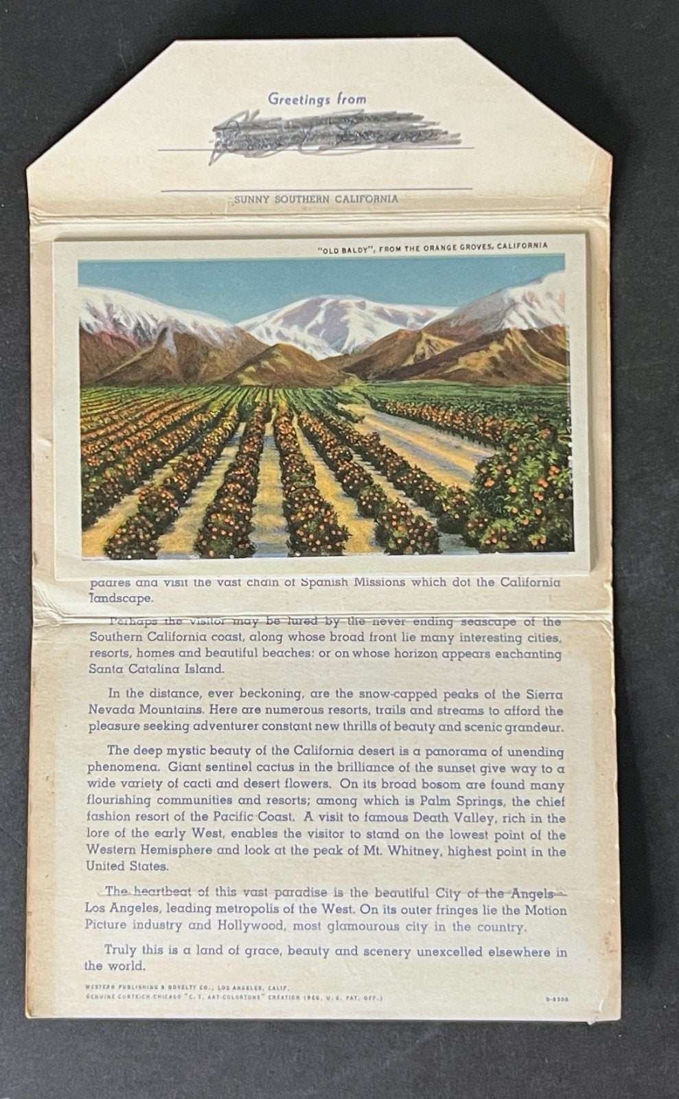 United States California Postcard Folio Collection 12 Folios 1920-1950s ZAYIX