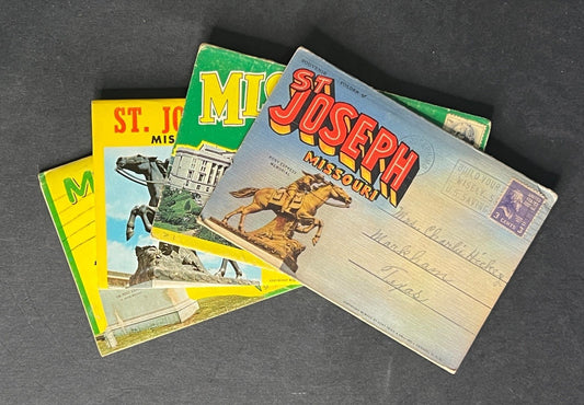United States Missouri Postcard Folio Collection 4 Folios ZAYIX