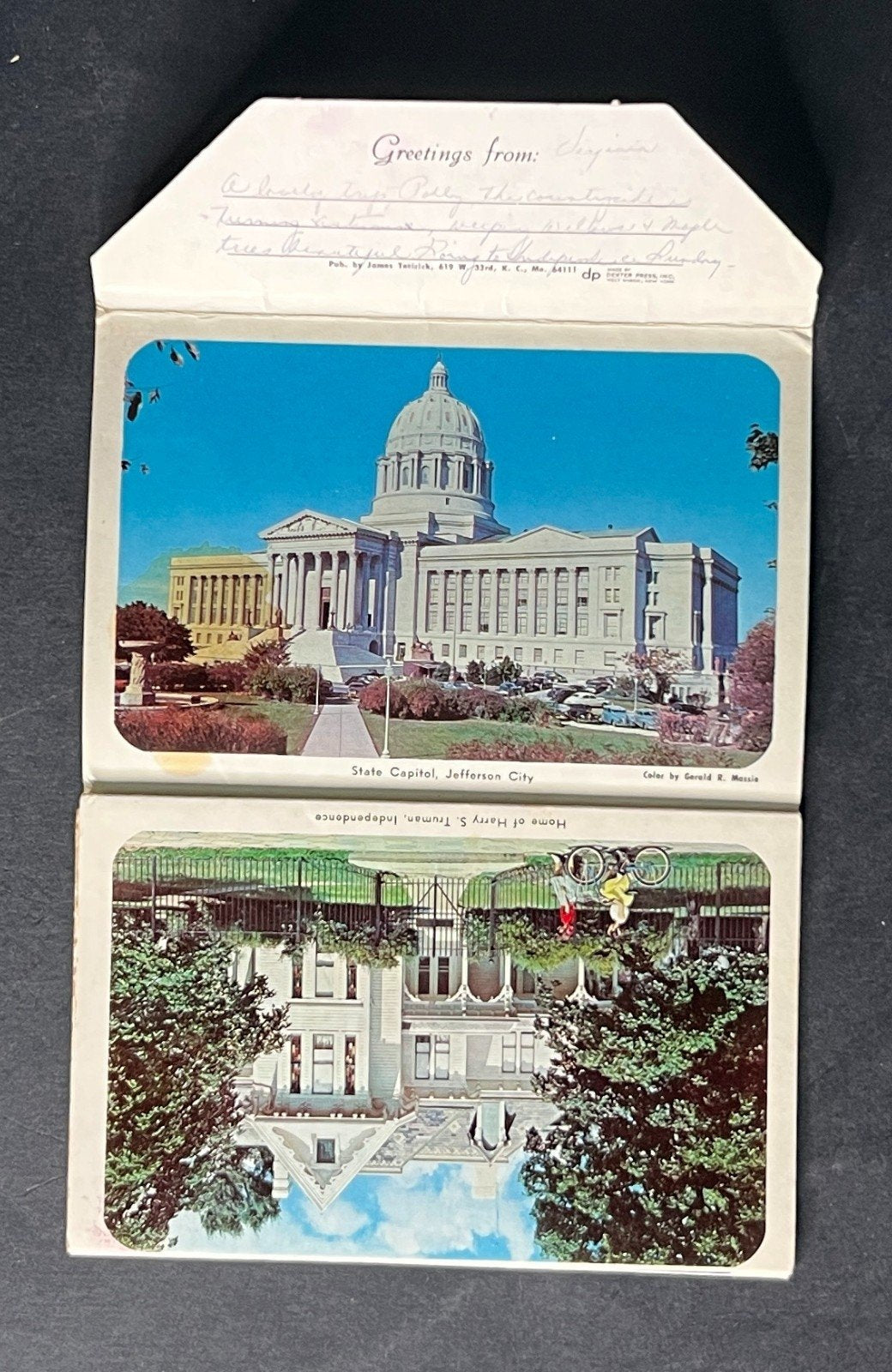 United States Missouri Postcard Folio Collection 4 Folios ZAYIX