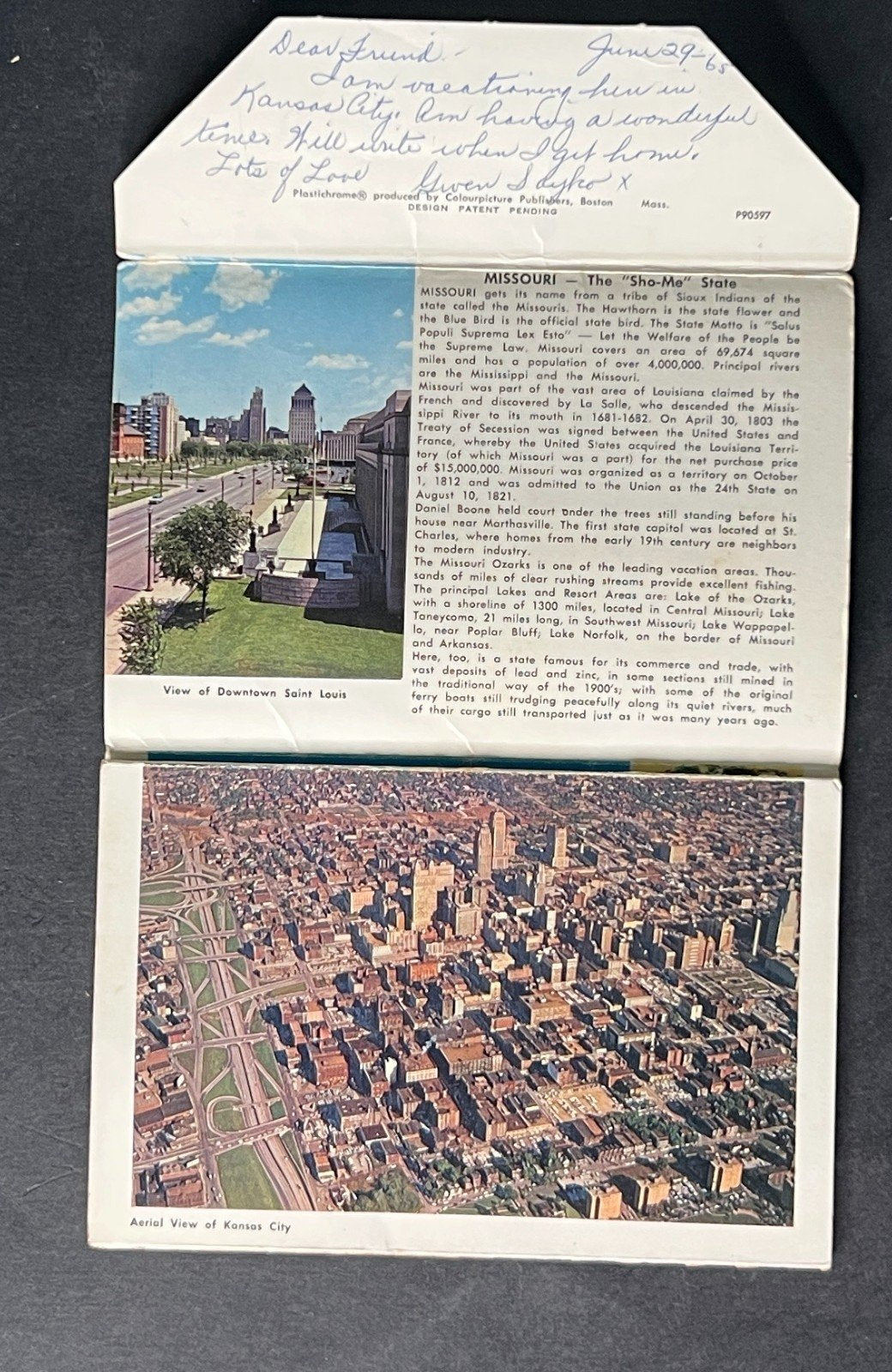 United States Missouri Postcard Folio Collection 4 Folios ZAYIX