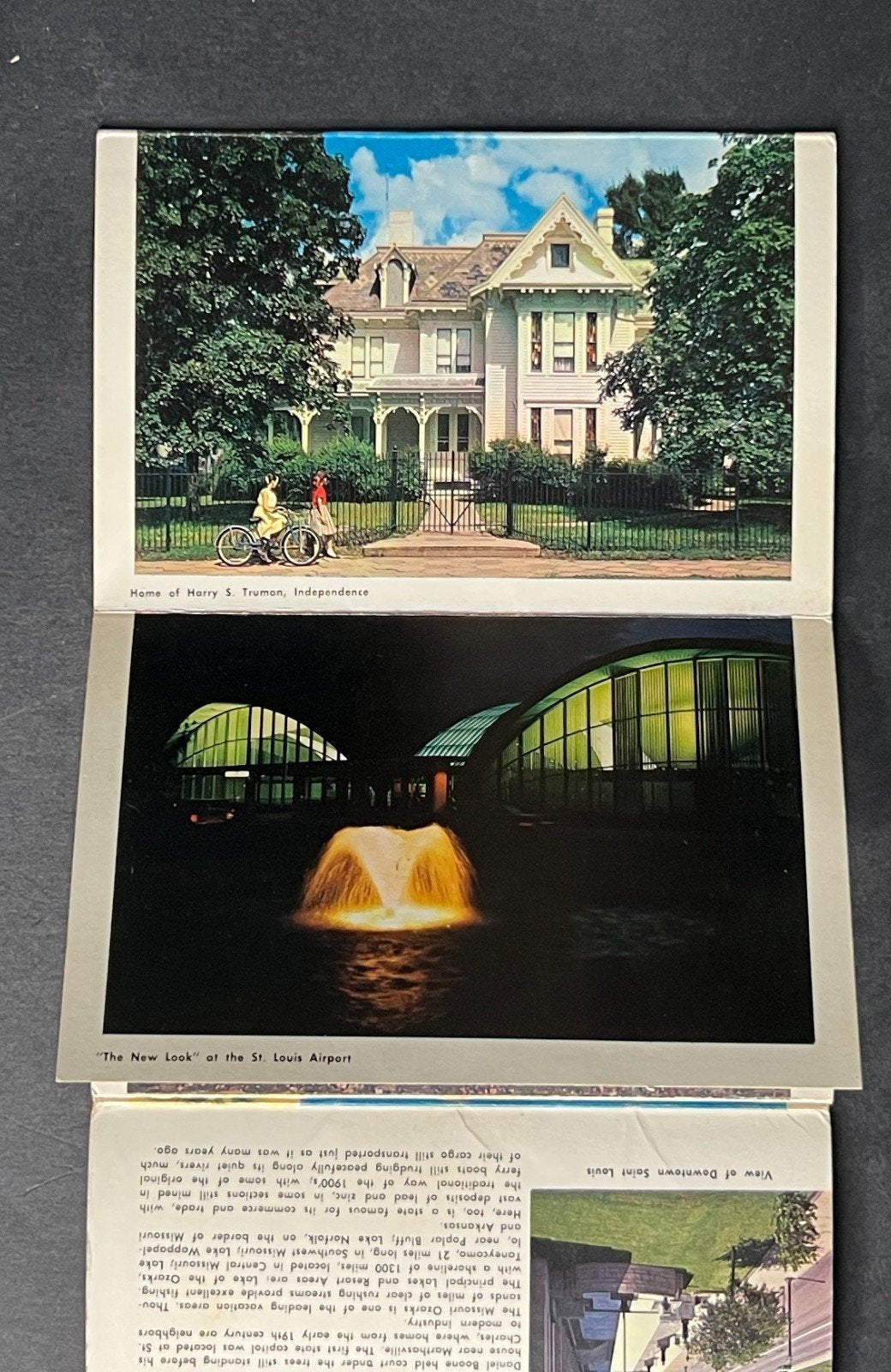 United States Missouri Postcard Folio Collection 4 Folios ZAYIX