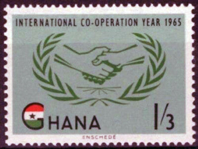 Ghana 203 MNH Hands Intl. Cooperation Year IYC Emblem ZAYIX 042623S162