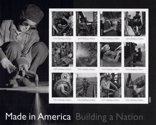 US 4801f Mint Sheet (MNH) Made In America Forever Stamp 2013 ZAYIX
