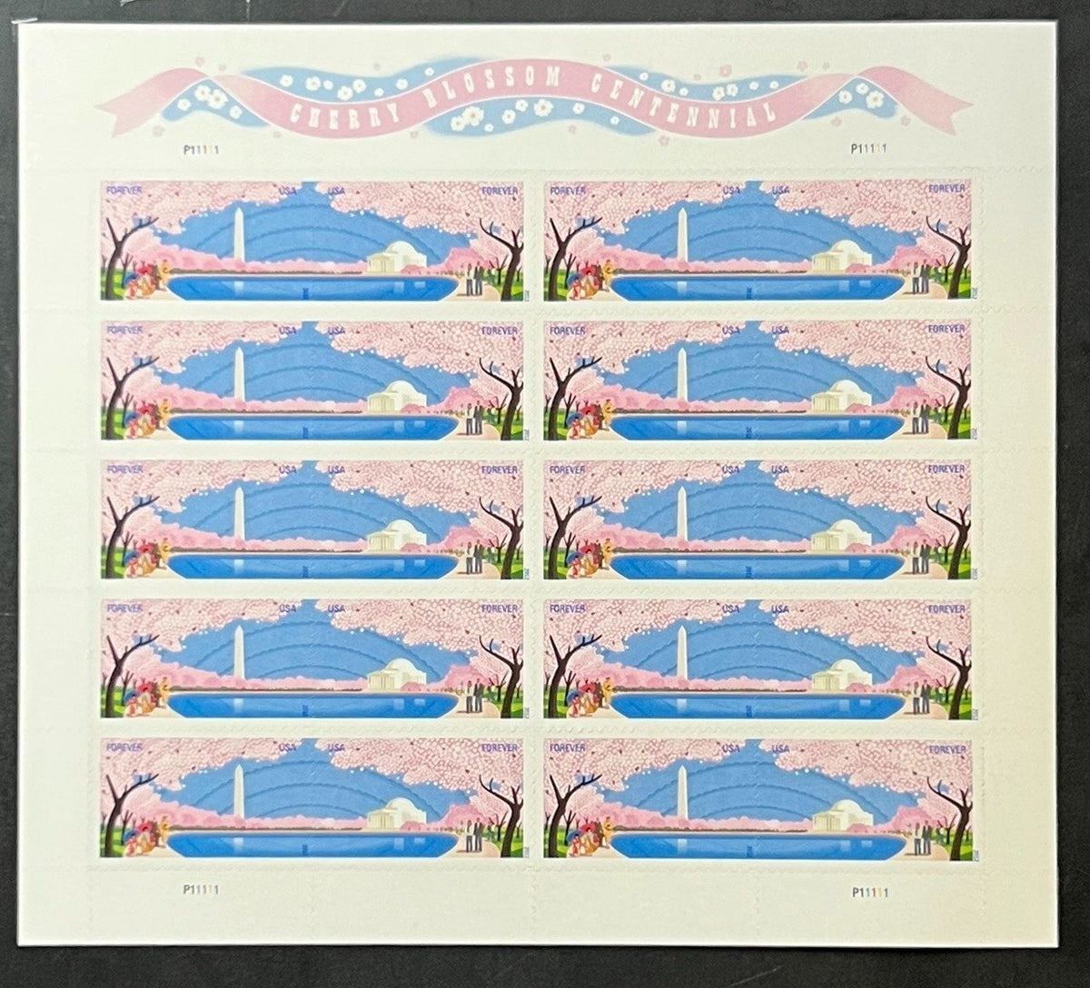 US 4651-4652 Mint Sheet (MNH) Cherry Blossom Centennial Forever Stamp 2012 ZAYIX
