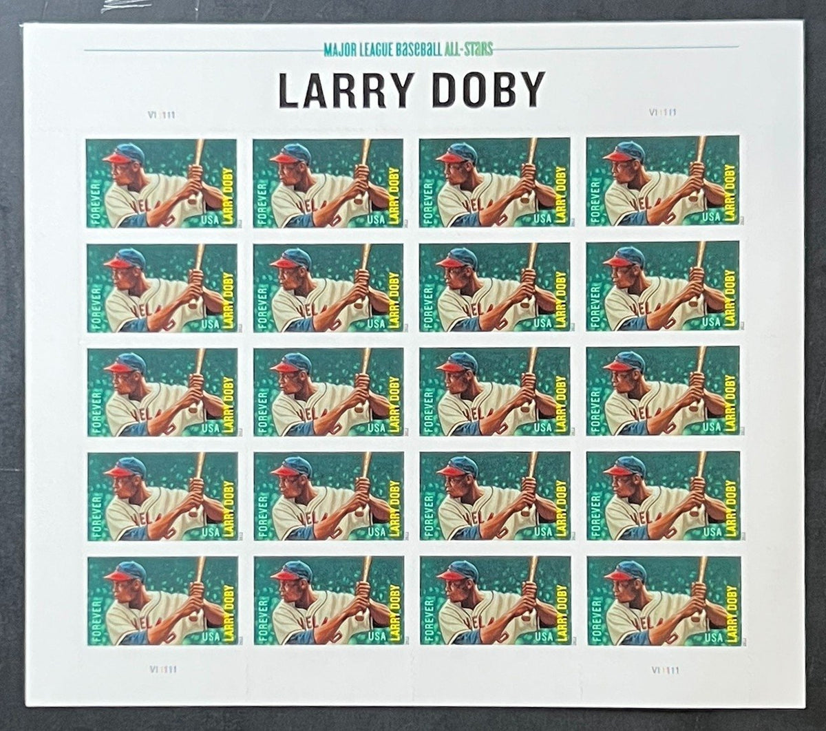 US 4695 Mint Sheet (MNH) Larry Doby Forever Stamp 2012 ZAYIX