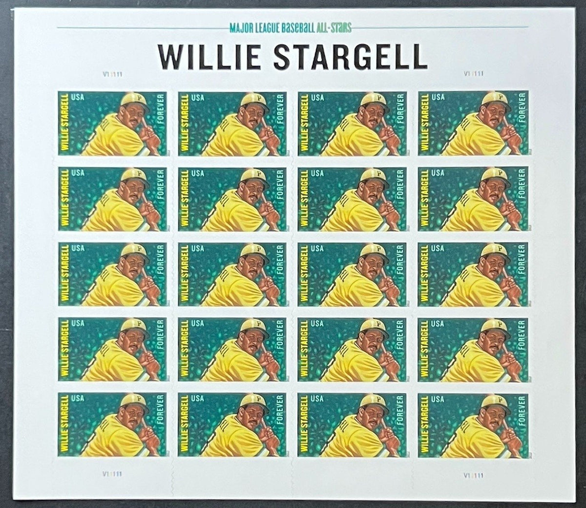US 4696 Mint Sheet (MNH) Willie Stargell Forever Stamp 2012 ZAYIX
