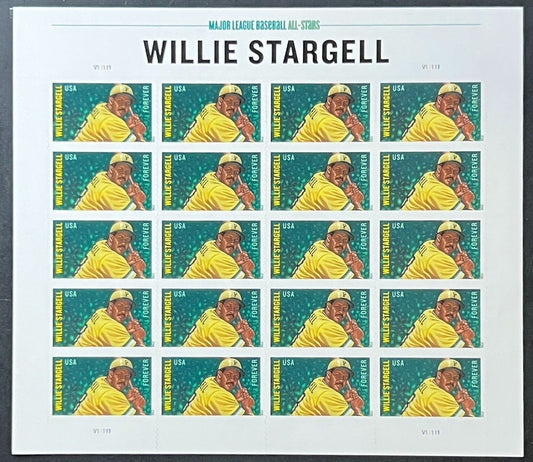 US 4696 Mint Sheet (MNH) Willie Stargell Forever Stamp 2012 ZAYIX