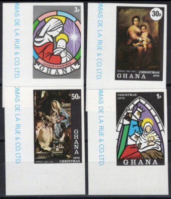 Ghana 508-511 MNH Imperf Christmas Madonna & Child ZAYIX 042623S167