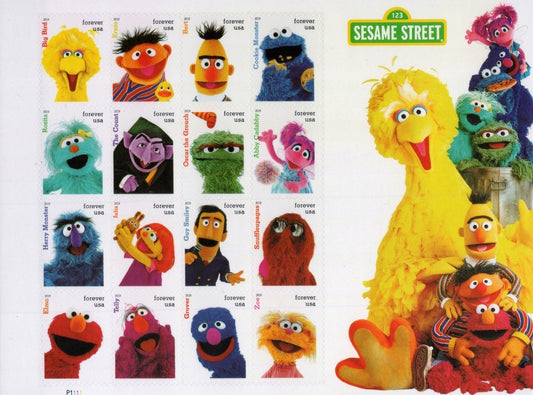 US 5394 Mint Sheet (MNH) Sesame Street Forever Stamp 2019 ZAYIX