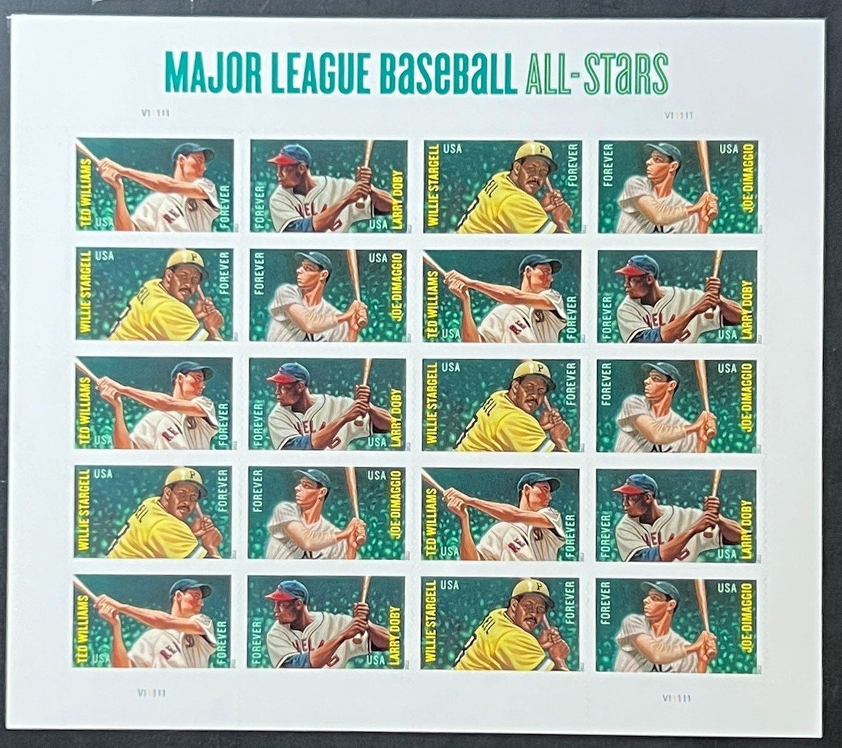US 4694-4697 Mint Sheet (MNH) Major League Baseball Forever Stamp 2012 ZAYIX