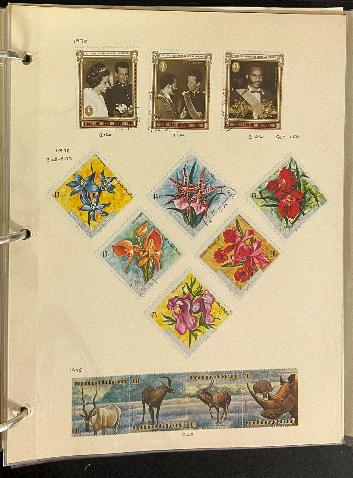 Africa Countries A-Z Stamp Collection Album Mint & Used 1962-1975 ZAYIX