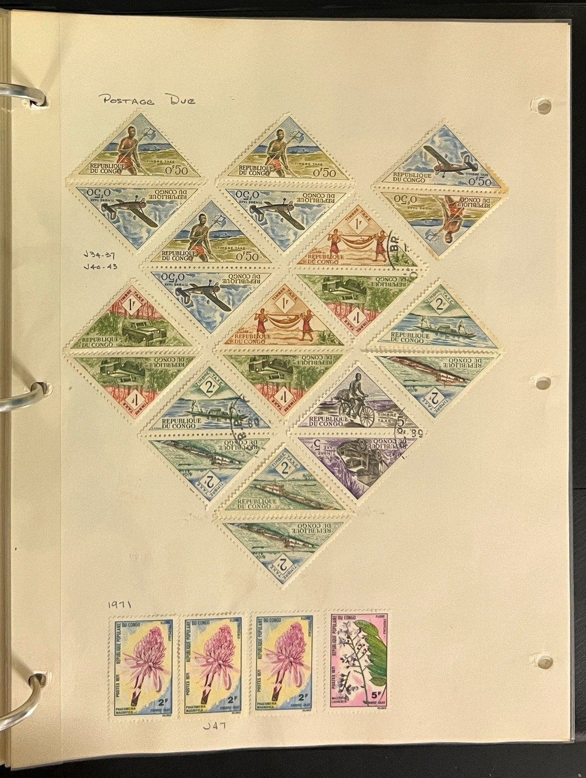 Africa Countries A-Z Stamp Collection Album Mint & Used 1962-1975 ZAYIX
