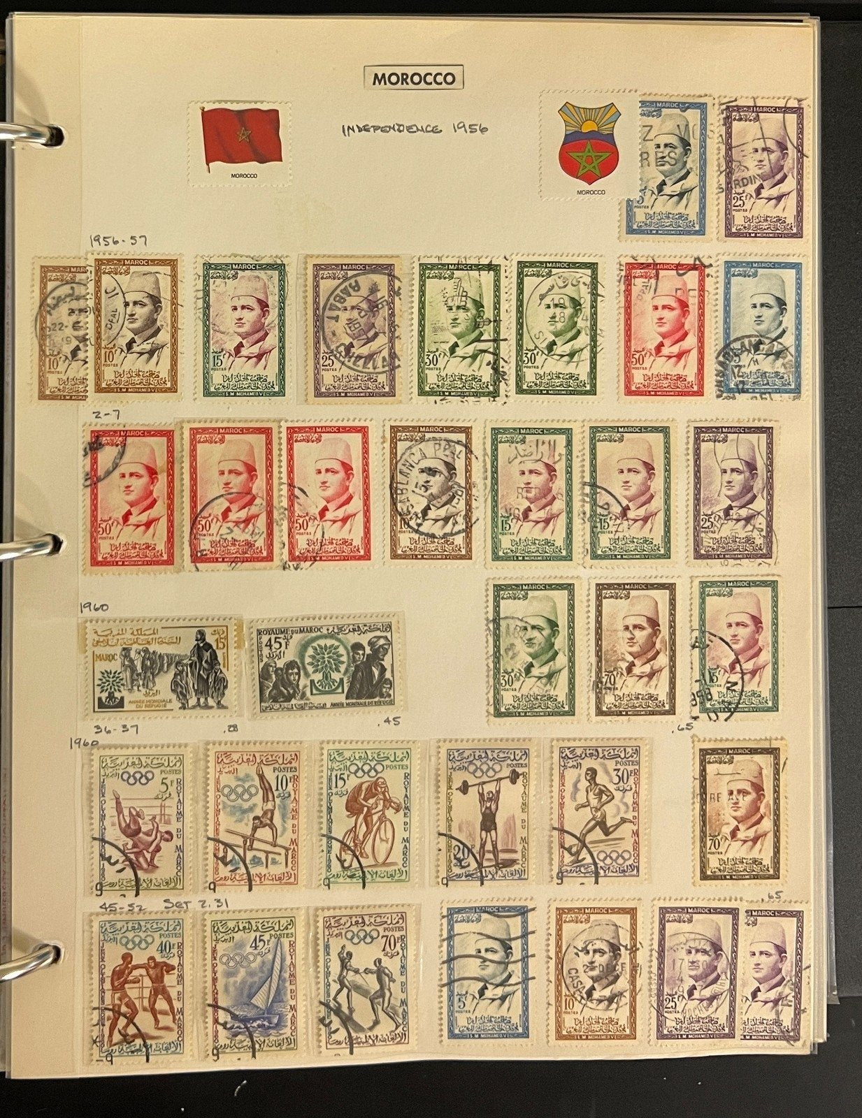 Africa Countries A-Z Stamp Collection Album Mint & Used 1962-1975 ZAYIX