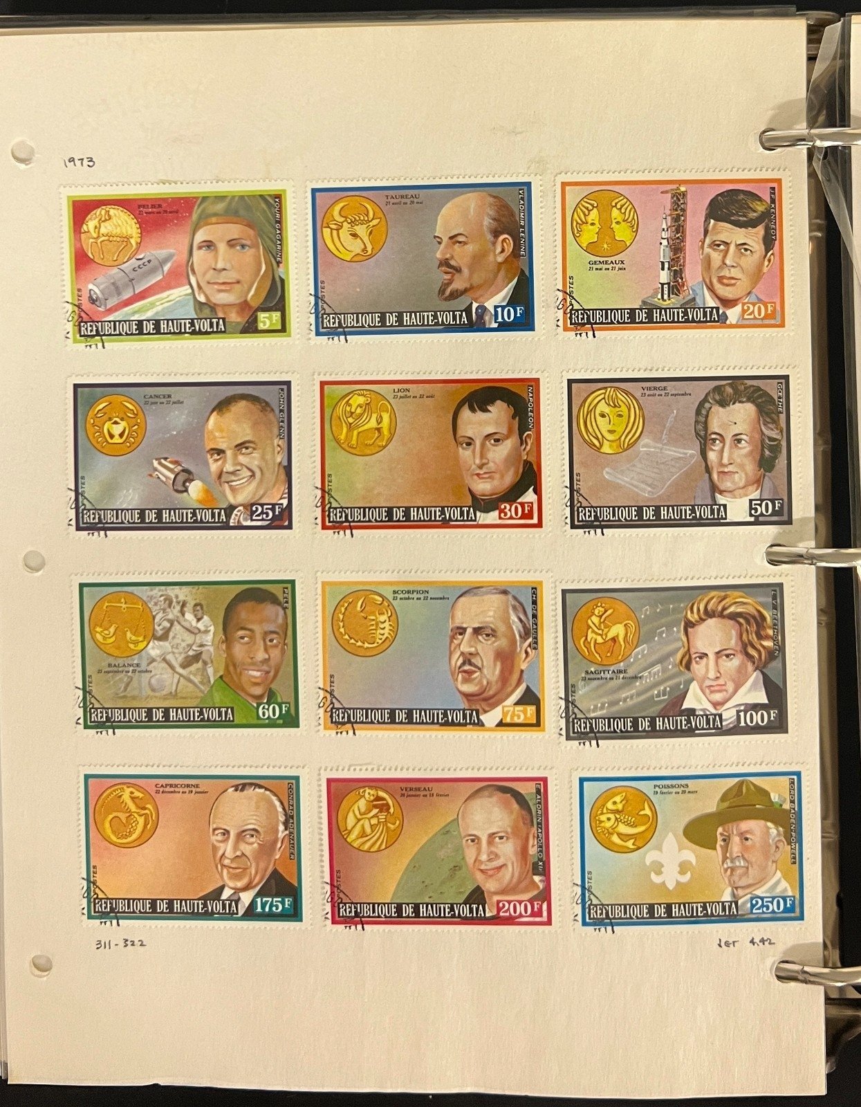 Africa Countries A-Z Stamp Collection Album Mint & Used 1962-1975 ZAYIX