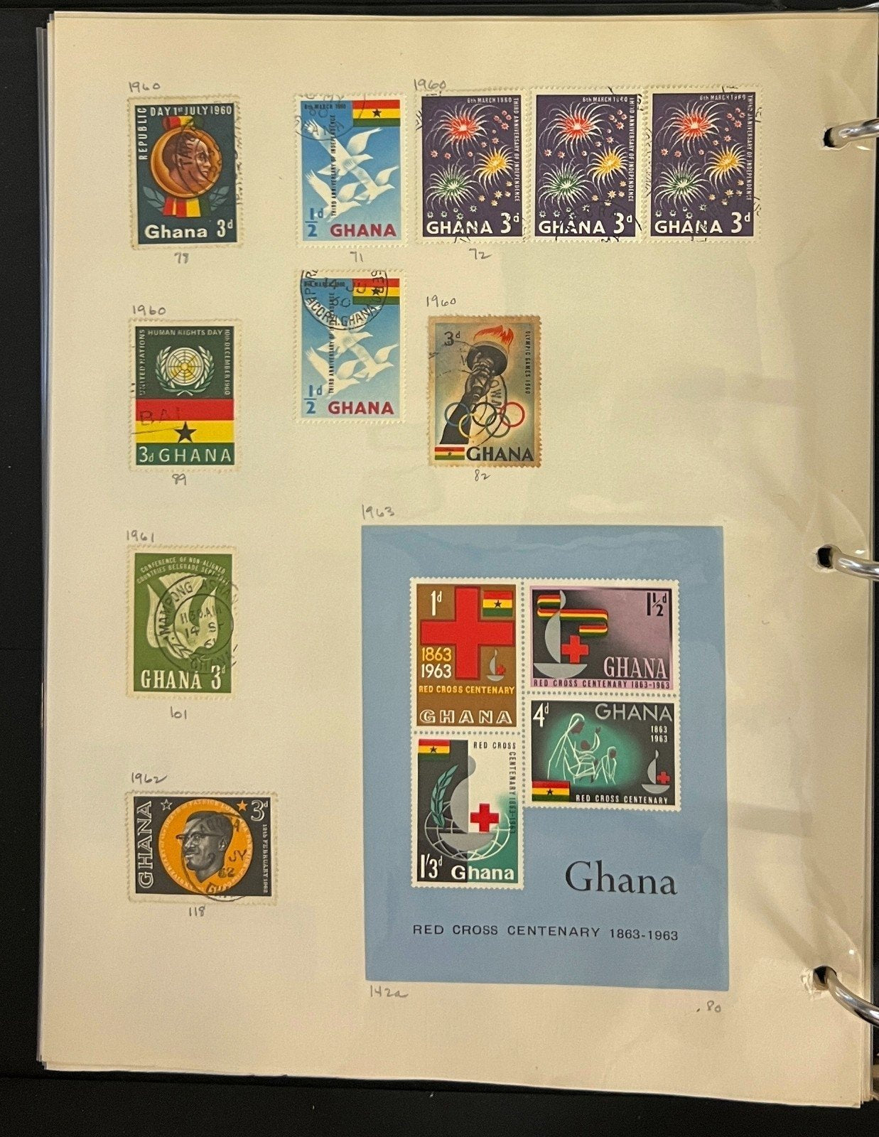 Africa Countries A-Z Stamp Collection Album Mint & Used 1962-1975 ZAYIX