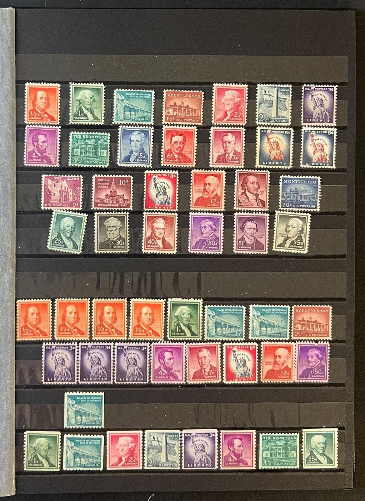 United States Stamp Collection Stockbook 3 Volumes MNH ZAYIX