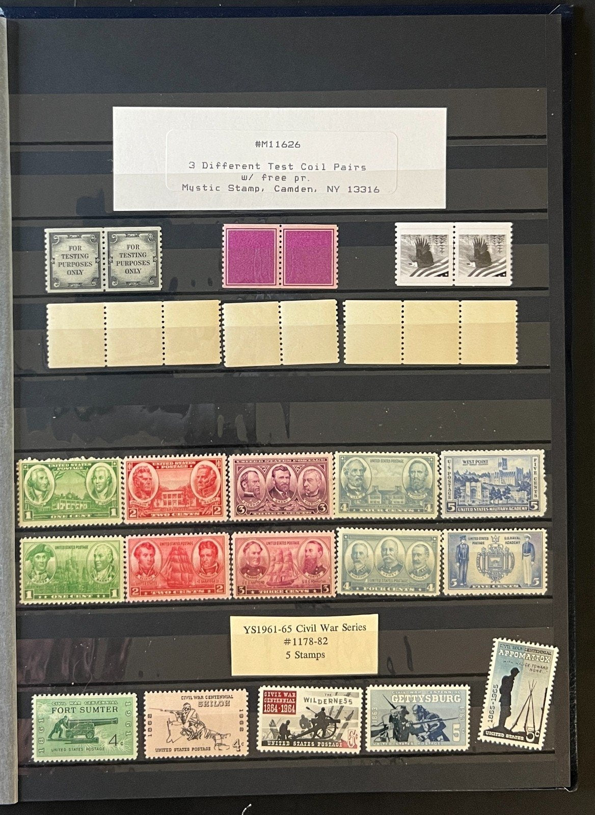 United States Stamp Collection Stockbook 3 Volumes MNH ZAYIX
